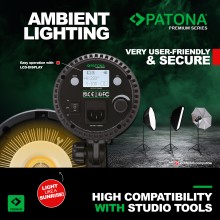 PATONA Premium Profesjonalna Lampa LED 80W RGB do foto i wideo