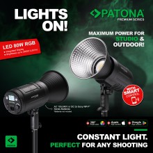 PATONA Premium Profesjonalna Lampa LED 80W RGB do foto i wideo