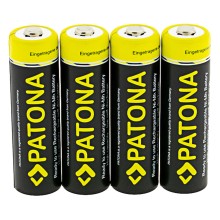 PATONA 4x akumulatorki paluszki AA LR6 2450mAh w pudełku do przechowywania/transportu