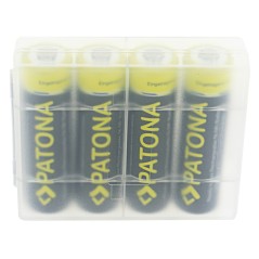 PATONA 4x akumulatorki paluszki AA LR6 2450mAh w pudełku do przechowywania/transportu