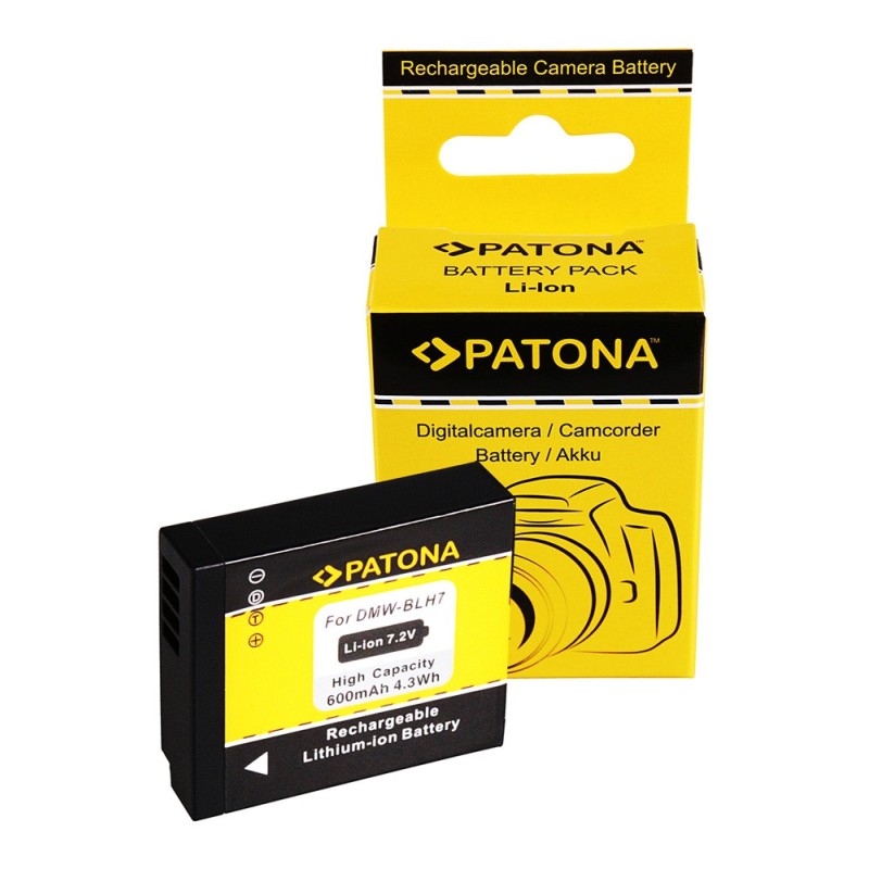 PATONA Akumulator Panasonic DMW-BLH7E / DMC-GM1