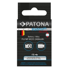 PATONA Platinum Akumulator do Fuji FinePix NP-W235 XT-4 XT4 z wejściem USB-C