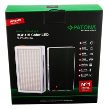 PATONA Premium Lampka LED RGB+Bi-Color SL-PB40R 40W