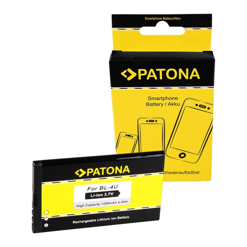 PATONA Standard do Nokia BL-4U 5530 5530 8800 8900 3120 Klasyczny 6212 E66