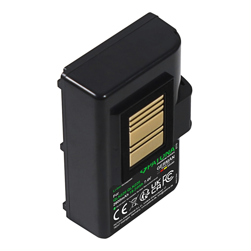 PATONA Premium do Zebra QLN320 BTRY-MPP-34MA1-01 PATONA Premium do Zebra QLN320 BTRY-MPP-34MA1-01