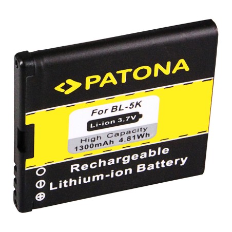 PATONA Standard do Nokia BL5K 701 C7 C7-00 N85 N86-8MP N86-8MP Oro X7-00