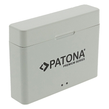 PATONA Premium Dual Etui ładujące do DJI Osmo Action 3, 4 i 5 (z kablem USB-C)