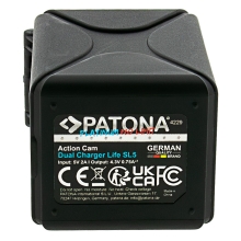 PATONA Platinum Dual-Charger - Etui ładujące do kamer sportowych PATONA Action Cam Life SL5