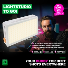 PATONA Premium Lampka LED RGB+Bi-Color SL-PB40R 40W