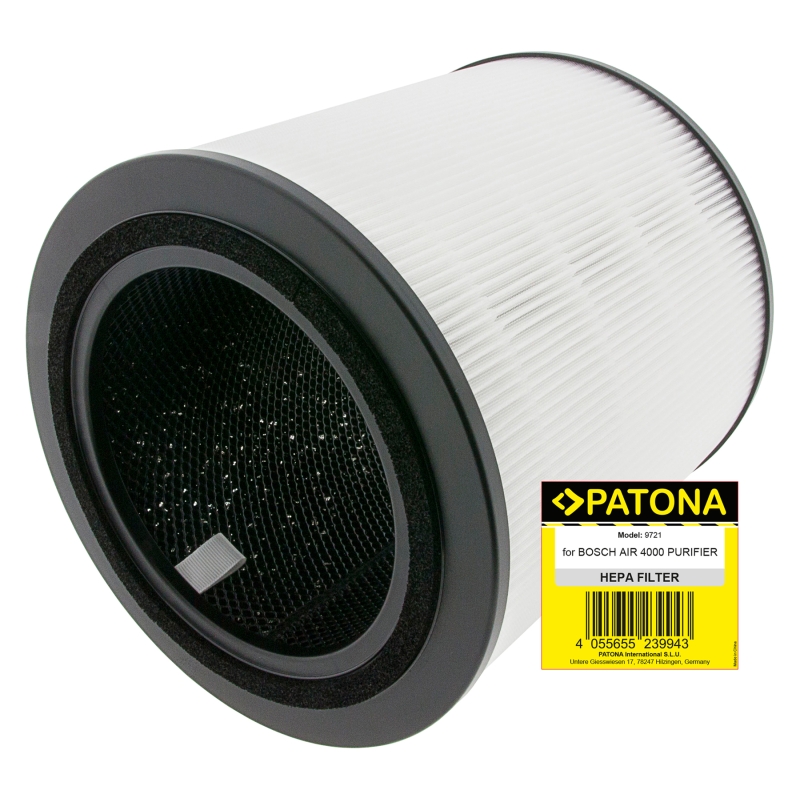 PATONA Filtr powietrza HEPA13 do oczyszczacza Bosch Air 4000 PATONA Filtr powietrza HEPA13 do oczyszczacza Bosch Air 4000