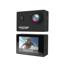 PATONA Platinum BIG SET Kamera sportowa Action Cam Life SL3 4K 120fps + Akcesoria + 2 Akumulatory + Ładowarka + Karta 64GB