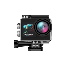 PATONA Platinum BIG SET Kamera sportowa Action Cam Life SL4 5K 120fps + Akcesoria + 2 Akumulatory + Ładowarka + Karta 64GB
