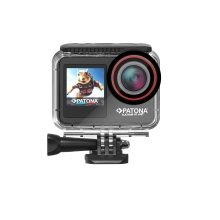 PATONA Platinum BIG SET Kamera sportowa Action Cam Life SL5 6K 90fps + Akcesoria + 2 Akumulatory + Ładowarka + Karta 64GB