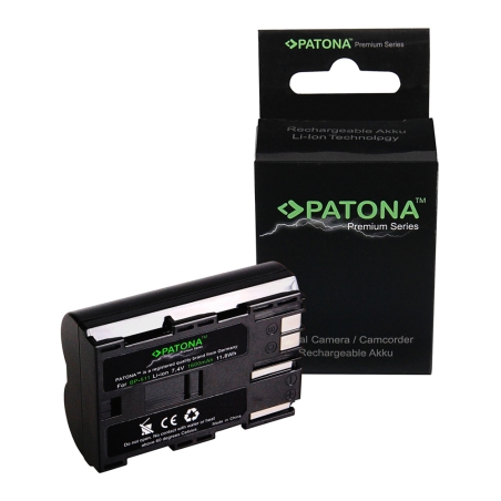 PATONA Premium Akumulator BP-511, BP-512 do Canon 5D 40D 10D D60 PowerShot G1 G2 G6