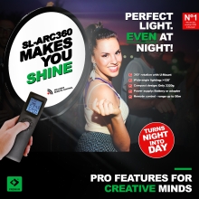 PATONA Premium Lampa LED Soft SL-360APRC | 70W | Sterowanie przez APP i pilota | z torbą transportową