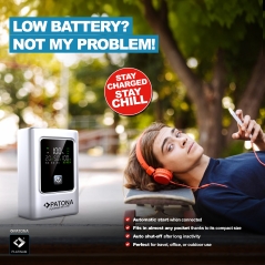 PATONA Platinum Powerbank Luxury One PD35 | 10000mAh | PD 35W | USB-C + USB-A