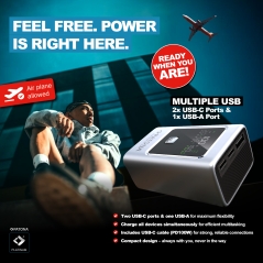 PATONA Platinum Powerbank Luxury One PD35 | 10000mAh | PD 35W | USB-C + USB-A