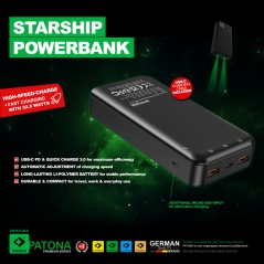 PATONA Premium Powerbank Stark 4.0 PD22.5W 20.000mAh