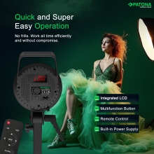 Lampa LED PATONA Premium ML-1200 COB z mocowaniem Bowens | 120W | Bi-Color 3200K–5600K | z pilotem i torbą