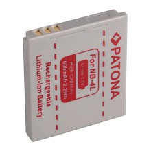 PATONA bateria do CANON NB-4L NB4L, Ixus 30,40,50,55,60,65,70,75,8