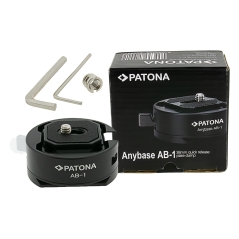 PATONA PATONA Płytka z bazą typu Arca Swiss 38mm z funkcją Flip-Lock