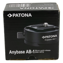 PATONA Płytka z bazą typu Arca Swiss 38mm z funkcją Flip-Lock
