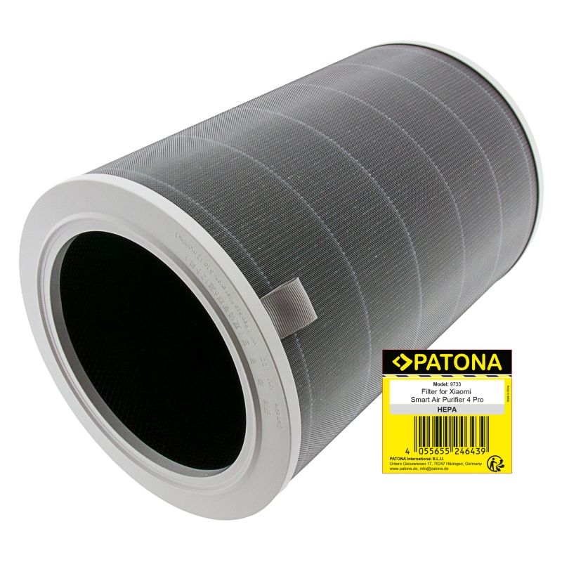 PATONA Filtr powietrza do oczyszczacza Xiaomi Smart Air Purifier 4 Pro (6934177743672 / M15R-FLP-GL) PATONA Filtr powietrza do oczyszczacza Xiaomi Smart Air Purifier 4 Pro (6934177743672 / M15R-FLP-GL)