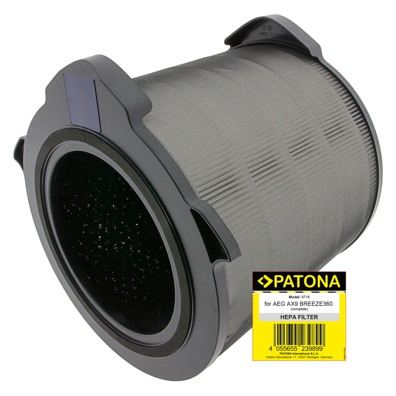 PATONA Filtr powietrza BREEZE360 do oczyszczacza AEG AX9 / AX91-404DG PATONA Filtr powietrza BREEZE360 do oczyszczacza AEG AX9 / AX91-404DG