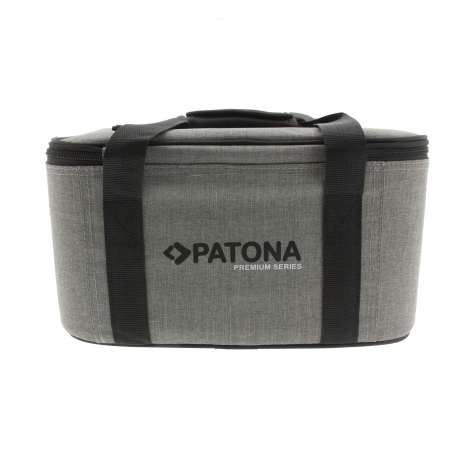 PATONA Premium – Torba transportowa do lamp LED, lamp błyskowych, ładowarek, uchwytów i akcesoriów foto-wideo