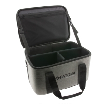 PATONA Premium – Torba transportowa do lamp LED, lamp błyskowych, ładowarek, uchwytów i akcesoriów foto-wideo