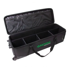 PATONA Premium – walizka transportowa 108cm na kółkach do statywów, lamp studyjnych, LED, akcesoriów foto-wideo