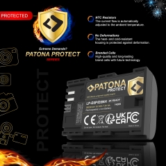 PATONA PROTECT Akumulator Canon LP-E6P do EOS R5 R6 Mark II 8K-ready 6A