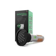 PATONA Premium Retro Lampa wideo FL15 RGB LED z 20 filtrami projekcyjnymi i etui