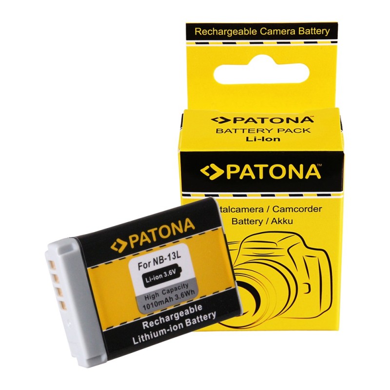 Bateria PATONA do Canona NB-13L Canon PowerShot G7 X