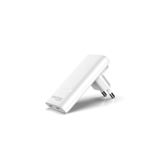 PATONA Platinum Ładowarka płaska GaN PD65W 2x USB-C PD3.0 QC3.0 (biała)