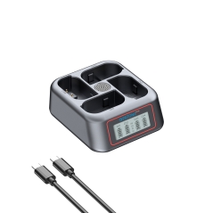 PATONA Platinum Szybka Ładowarka 4-kanałowa USB-C PD/QC do Panasonic DMW-BLK22 (45W)