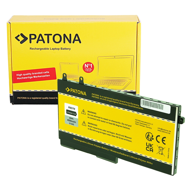 PATONA Bateria do Dell Latitude 5400 / E5400 / 5410 / E5410 / 5500 / Precision 3540 / 1V1XF / R8D7N