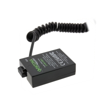PATONA Premium Adapter Dummy akumulatora Canon LP-E8 / LP-E8+ z USB-C – do EOS 550D / 600D / 650D / 700D
