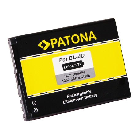 PATONA Bateria f. Nokia E5 E5-00 E7 E7-00 N8 N8-00 N97 mini 808 Pure View BL-4D BL4D