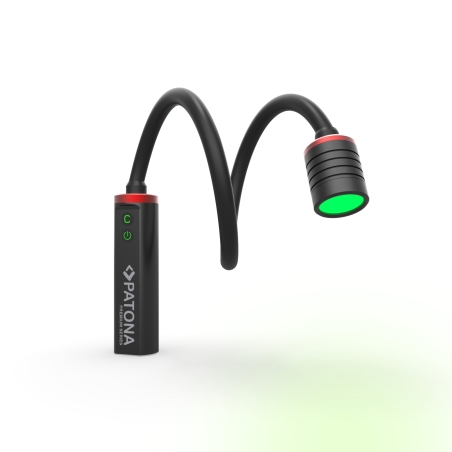 PATONA Premium 5-kolorowa Lampa Macro LED Light ML05 – elastyczne światło LED do makrofotografii i fotografii produktowej
