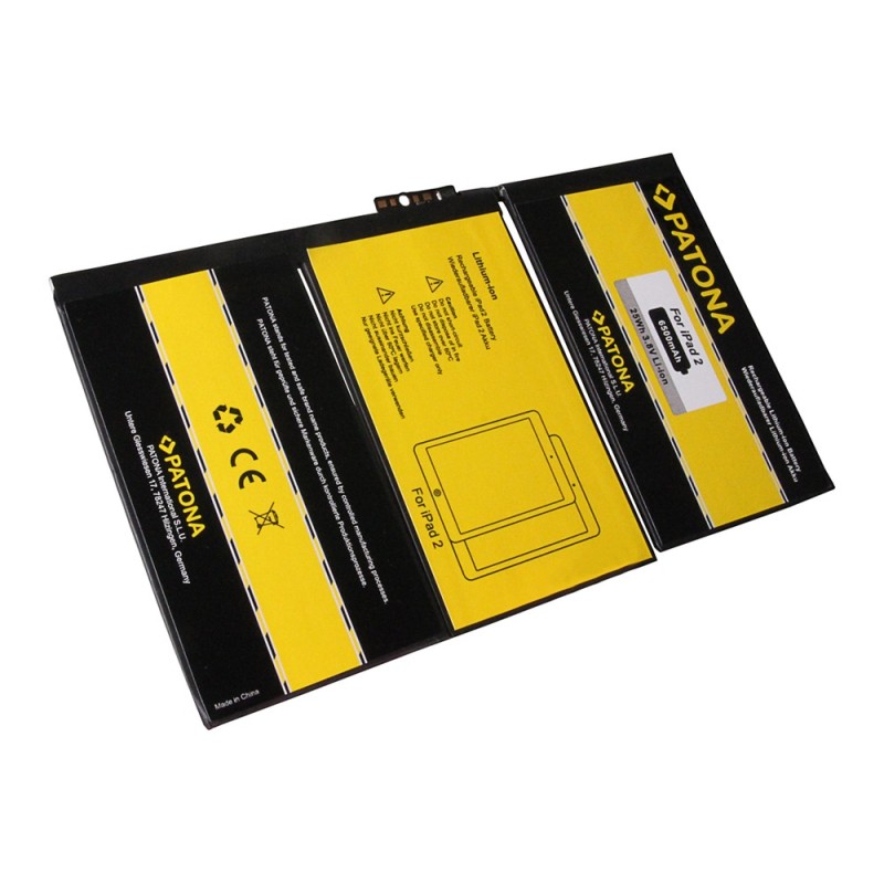 PATONA Akku f. Apple iPad 2 616-0559 616-0561 A1376