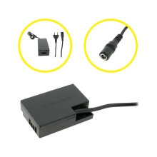 PATONA Zestaw Dummy do Canon LP-E17 z zasilaczem