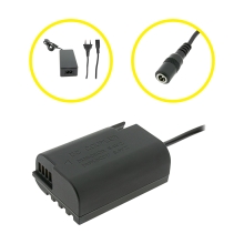 PATONA Zestaw Dummy do Panasonic DMW-BLK22 z zasilaczem