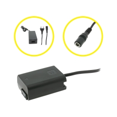 PATONA Zestaw Dummy do Sony NP-FW50 z zasilaczem