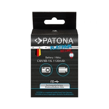 PATONA Platinum Akumulator Canon NB-13L z wejściem USB-C