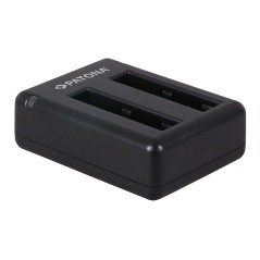 Podwójna szybka ładowarka PATONA do f.Xiaomi Yi Xiaoyi YDXJO1XY w komplecie. Kabel micro-USB
