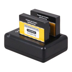Podwójna szybka ładowarka PATONA do f.Xiaomi Yi Xiaoyi YDXJO1XY w komplecie. Kabel micro-USB