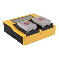 Ładowarka USB PATONA z podwójnym wyświetlaczem LCD do aparatu Canon LPE5 LP-E5