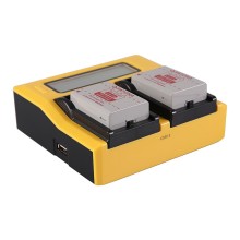 Ładowarka USB PATONA z podwójnym wyświetlaczem LCD do aparatu Canon LPE5 LP-E5