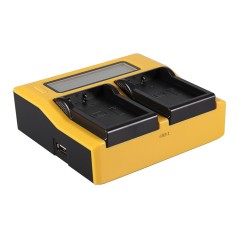 Ładowarka USB PATONA z podwójnym wyświetlaczem LCD do aparatu Nikon ENEL9 EN-EL9